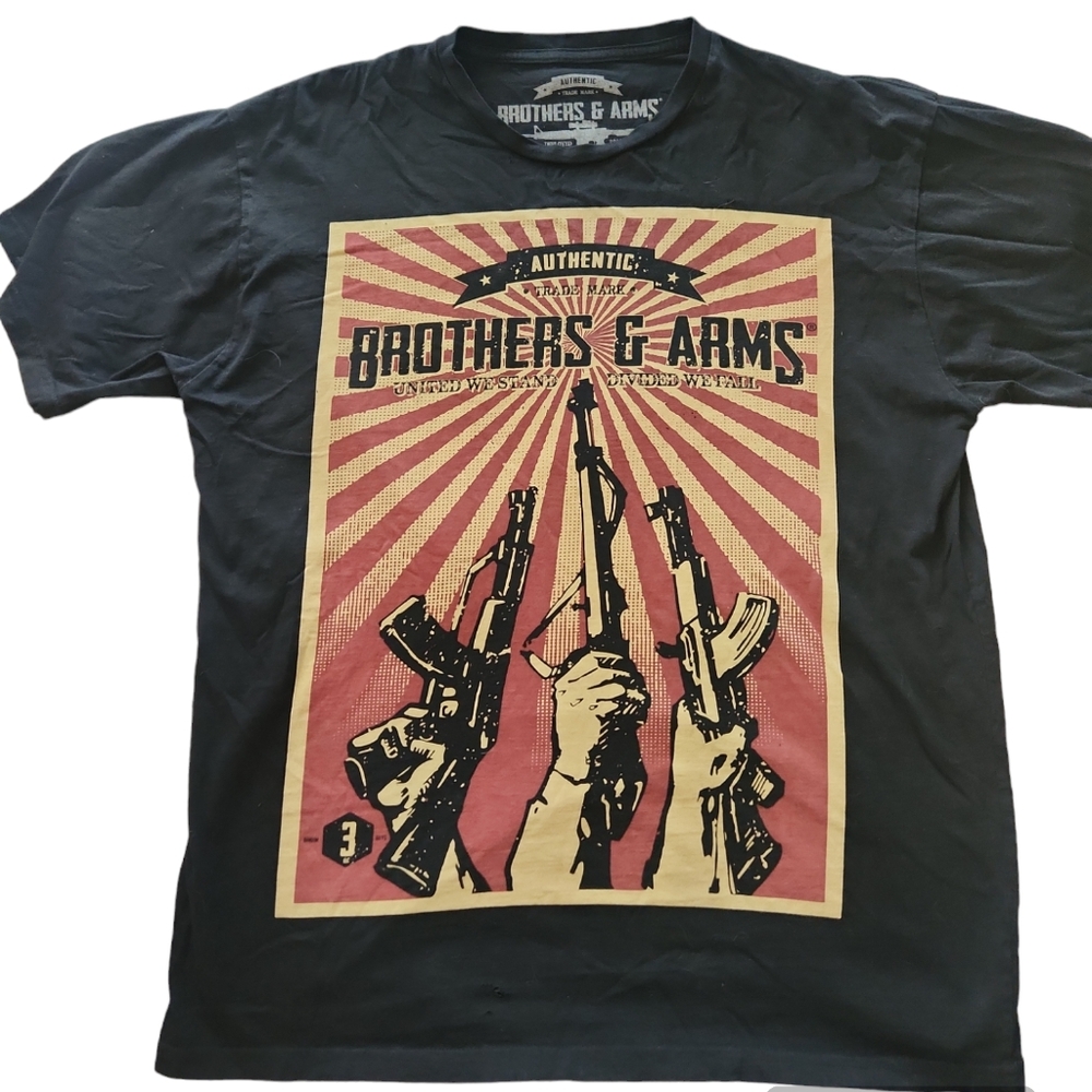 Brothers & Arms Authentic American Made Tee Shirt Men's Size XL